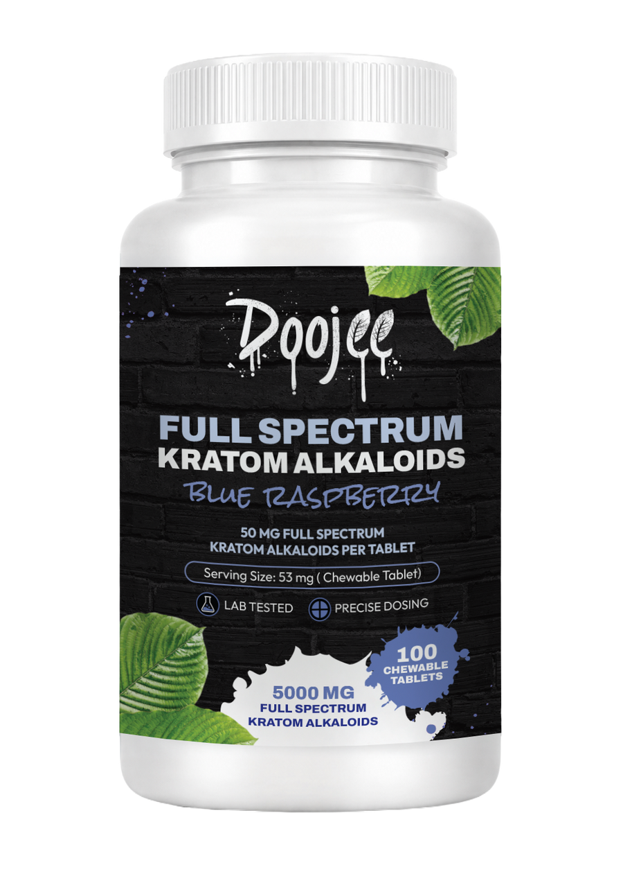Doojee Full Spectrum Mitragyna Alkaloids - Blue Raspberry