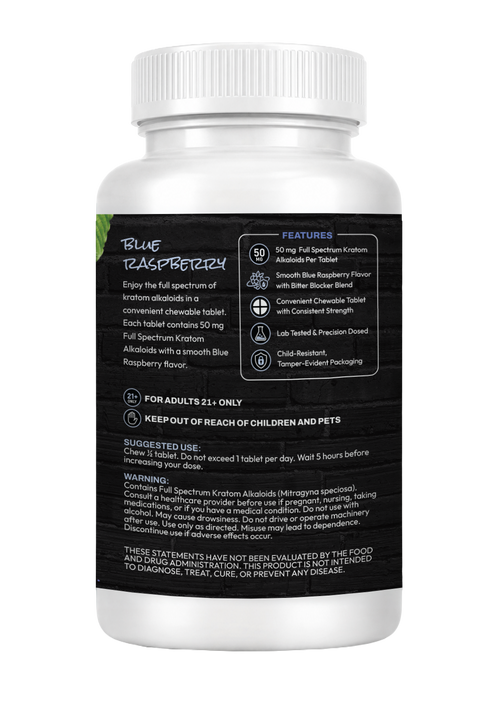 Doojee Full Spectrum Mitragyna Alkaloids - Blue Raspberry