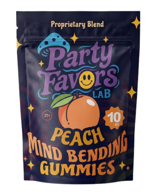 Peach Mind Bending Gummies