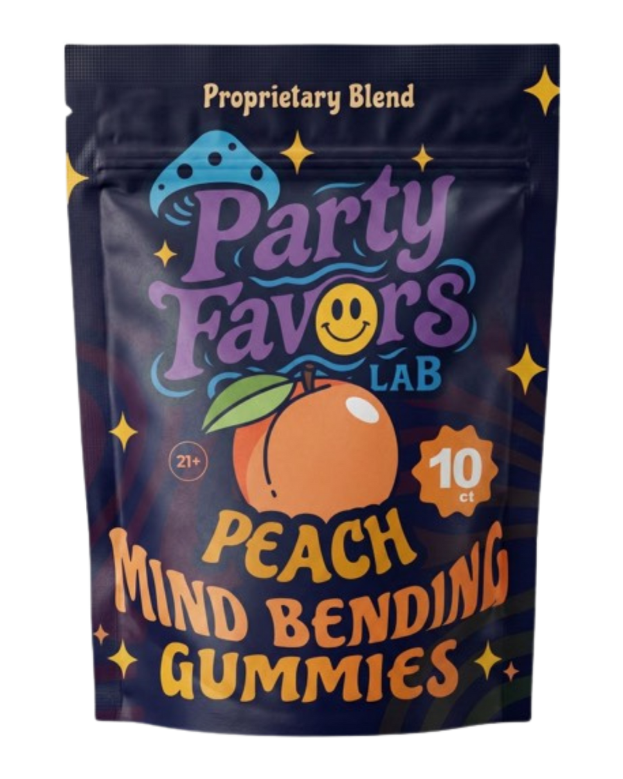 Peach Mind Bending Gummies